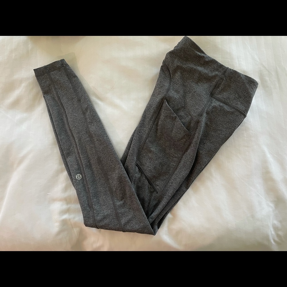 Lululemon Gray Speed Up Tight Length 7/8